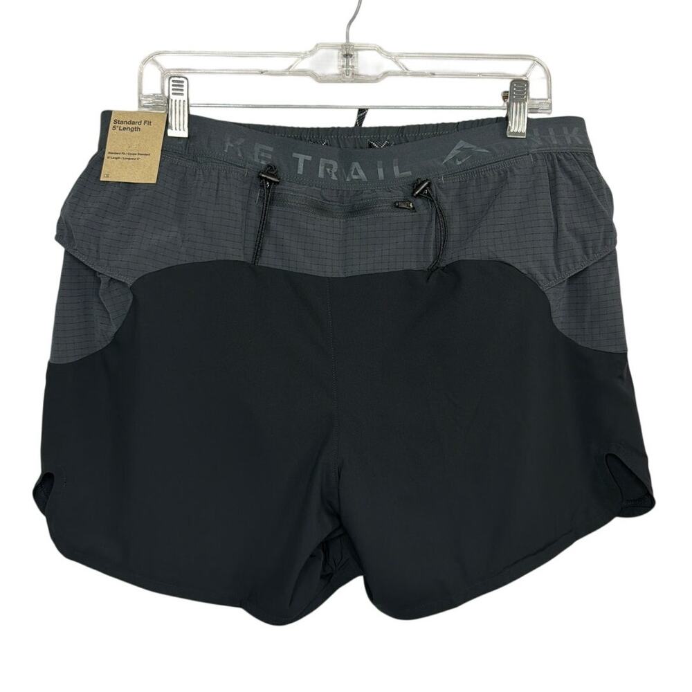 Nike Dri-Fit Trail ADV Second Sunrise 5" Lined Running Shorts Size L HJ3572-010 - Picture 8 of 10